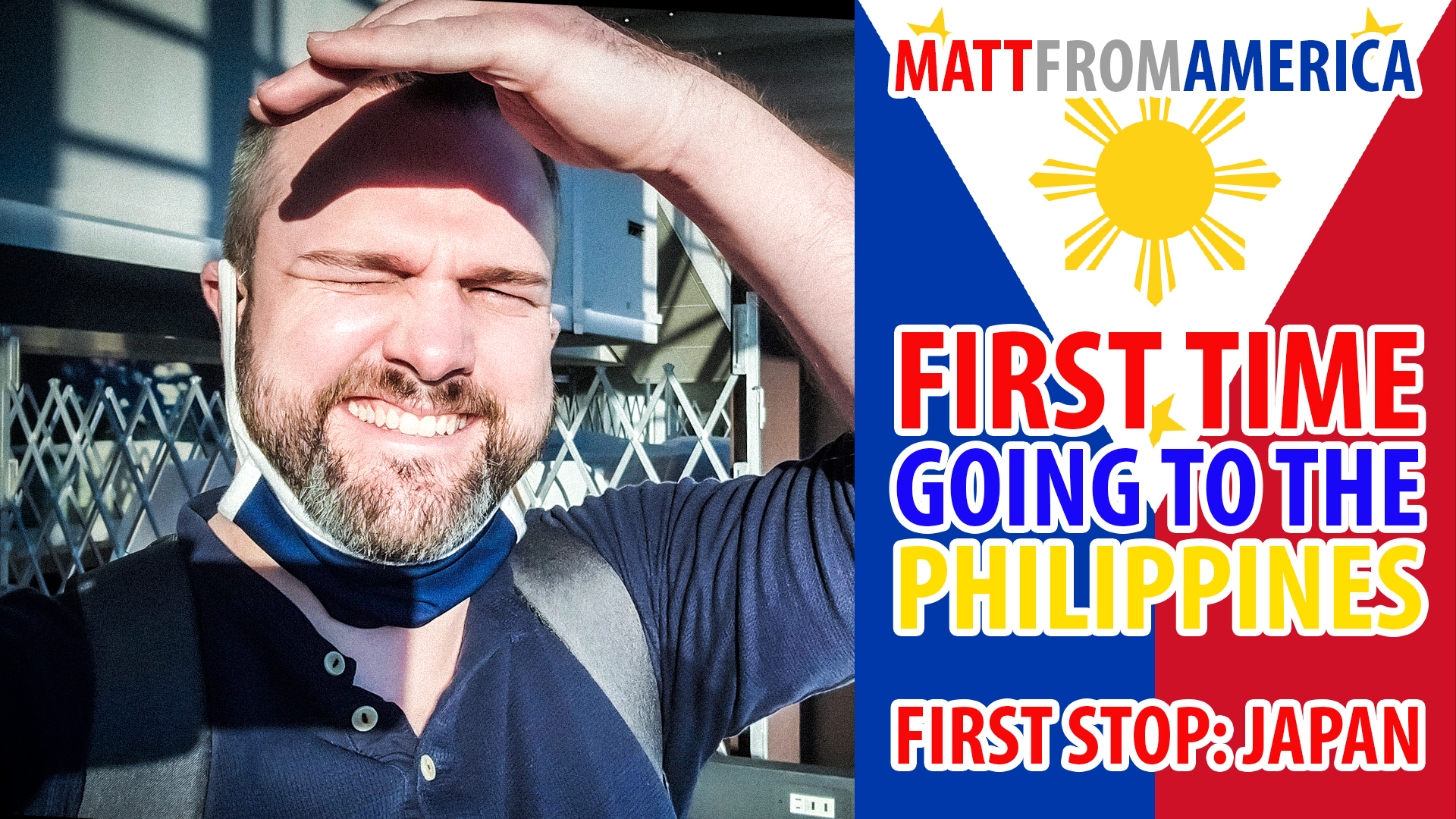 First time going to the Philippines First Stop Japan